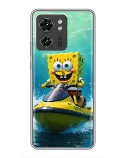 Чохол для Huawei Enjoy 90 Plus з картинкою «Спанч Боб на гідроциклі» Чохол для Huawei Enjoy 90 Plus з картинкою «Спанч Боб на гідроциклі»
