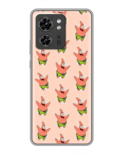 Чехол для Huawei Enjoy 90 Plus с картинкой «Патрик Стар паттерн»