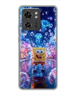 Чехол для Huawei Enjoy 90 Plus с картинкой «Неоновый океан»