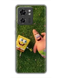Чехол для Huawei Enjoy 90 Plus с картинкой «Друзья на лужайке»