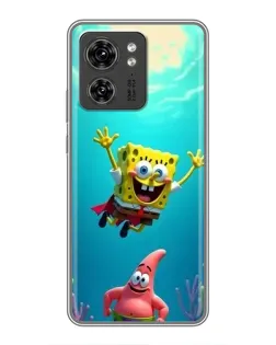 Чехол для Huawei Enjoy 90 Plus с картинкой «Спанч Боб под водой»