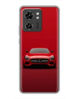 Чехол для Huawei Enjoy 90 Plus с картинкой «Красный Mercedes AMG»