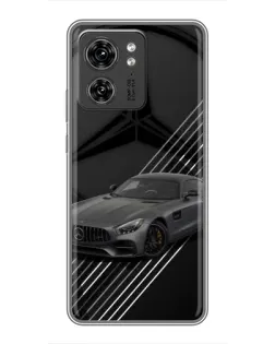 Чехол для Huawei Enjoy 90 Plus с картинкой «Mercedes AMG — графика»