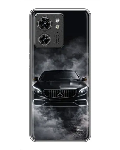 Чехол для Huawei Enjoy 90 Plus с картинкой «Mercedes в дыму»