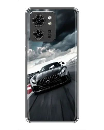 Чехол для Huawei Enjoy 90 Plus с картинкой «Гоночный Mercedes AMG»