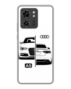 Чохол для Huawei Enjoy 90 Plus з картинкою «Audi — контрастний дизайн»