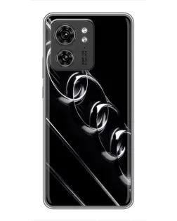 Чохол для Huawei Enjoy 90 Plus з картинкою «Audi — абстрактні кільця»