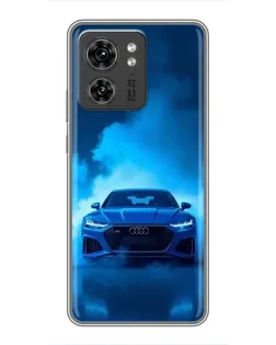 Чохол для Huawei Enjoy 90 Plus з картинкою «Audi — блакитна енергія»