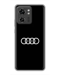 Чохол для Huawei Enjoy 90 Plus з картинкою «Audi White Logo»