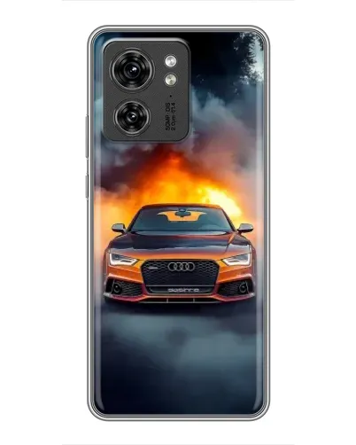 Чехол для Huawei Enjoy 90 Plus с картинкой «Audi в огненном дыму» Чехол для Huawei Enjoy 90 Plus с картинкой «Audi в огненном дыму»