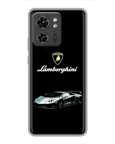 Чехол для Huawei Enjoy 90 Plus с картинкой «Логотип Lamborghini классика»