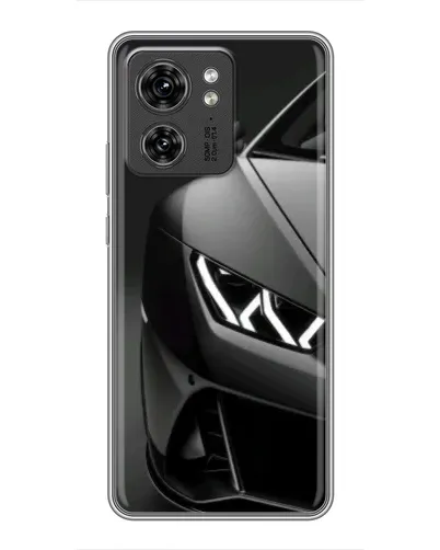 Чехол для Huawei Enjoy 90 Plus с картинкой «Lamborghini фары детализация»