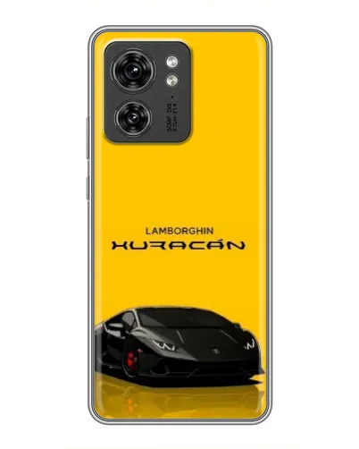 Чехол для Huawei Enjoy 90 Plus с картинкой «Lamborghini Huracan черный»