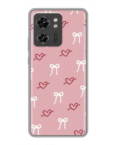 Чехол для Huawei Enjoy 90 Plus с картинкой «Сердца и банты» Чехол для Huawei Enjoy 90 Plus с картинкой «Сердца и банты»