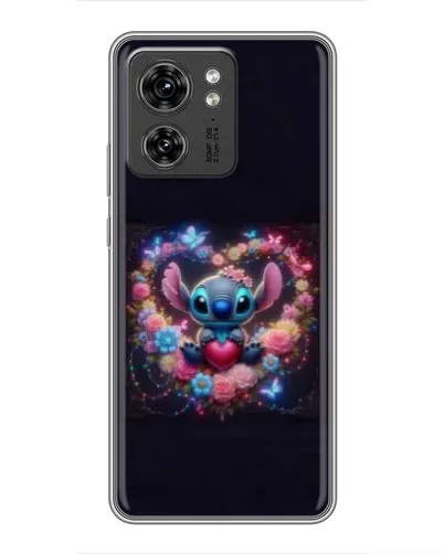 Чехол для Huawei Enjoy 90 Plus с картинкой «Stitch в цветах» Чехол для Huawei Enjoy 90 Plus с картинкой «Stitch в цветах»