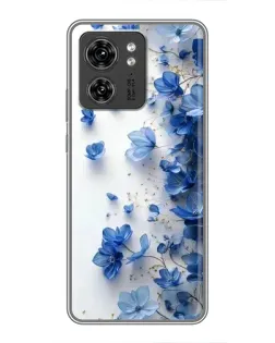 Чехол для Huawei Enjoy 90 Plus с картинкой «Голубой цветочный каскад» Чехол для Huawei Enjoy 90 Plus с картинкой «Голубой цветочный каскад»