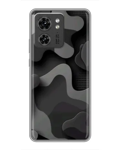 Чехол для Huawei Enjoy 90 Plus с картинкой «Темный абстрактный камуфляж»