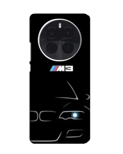 Чехол для Huawei Enjoy 90 Pro Max с картинкой «Минималистичный принт BMW M3»