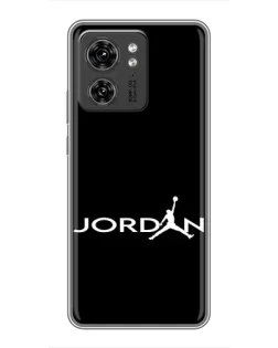 Чехол для Huawei Enjoy 90 с картинкой «Jordan White Logo»