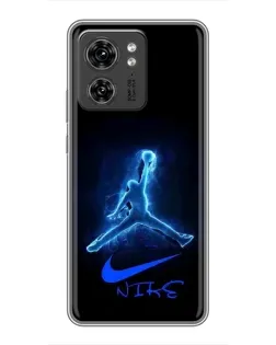 Чехол для Huawei Enjoy 90 с картинкой «Jordan Neon Blue»