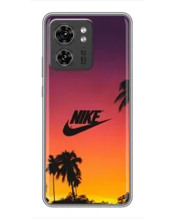 Чехол для Huawei Enjoy 90 с картинкой «Nike на закате солнца»