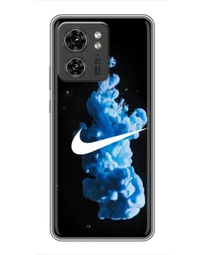 Чехол для Huawei Enjoy 90 с картинкой «Nike и синий дым»