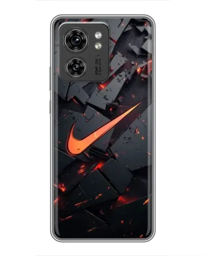 Чехол для Huawei Enjoy 90 с картинкой «Nike — эффект разломов»