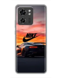 Чехол для Huawei Enjoy 90 с картинкой «Nike и суперкар»