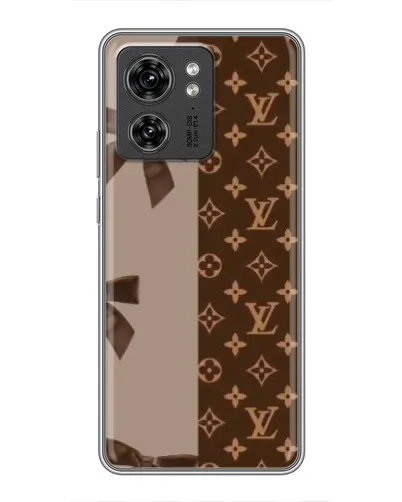 Чехол для Huawei Enjoy 90 с картинкой «Louis Vuitton — банты»