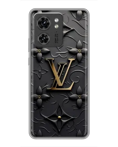 Чехол для Huawei Enjoy 90 с картинкой «Кожаная текстура LV»