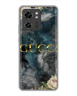 Чехол для Huawei Enjoy 90 с картинкой «Абстрактные цветы Gucci»