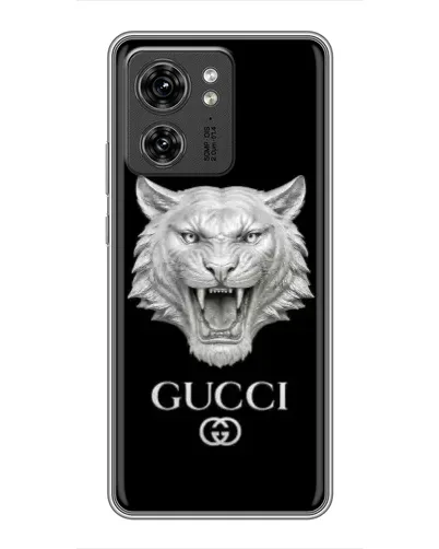 Чехол для Huawei Enjoy 90 с картинкой «Gucci — серебряный лев» Чехол для Huawei Enjoy 90 с картинкой «Gucci — серебряный лев»