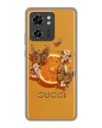 Чехол для Huawei Enjoy 90 с картинкой «Gucci — золотые бабочки» Чехол для Huawei Enjoy 90 с картинкой «Gucci — золотые бабочки»