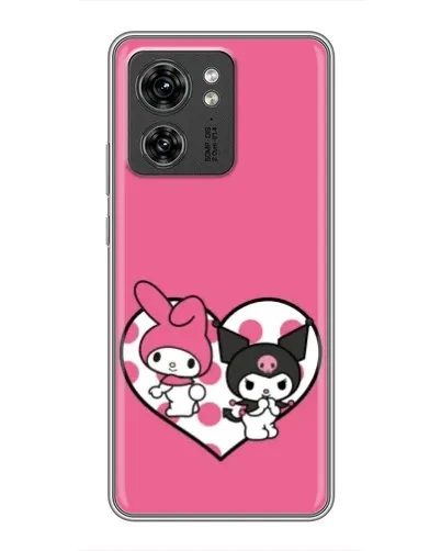 Чехол для Huawei Enjoy 90 с картинкой «Kuromi и My Melody»