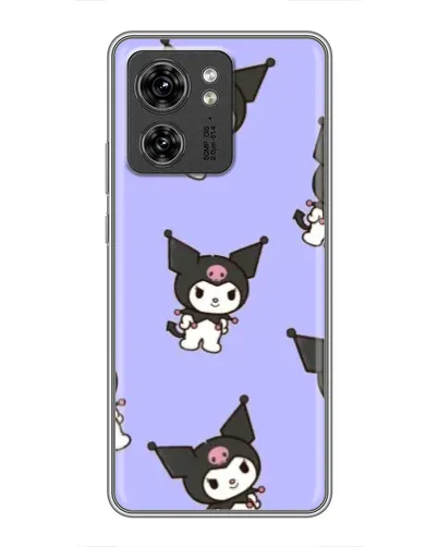 Чехол для Huawei Enjoy 90 с картинкой «Паттерн с Kuromi»
