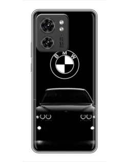 Чехол для Huawei Enjoy 90 с картинкой «BMW — взгляд из темноты»