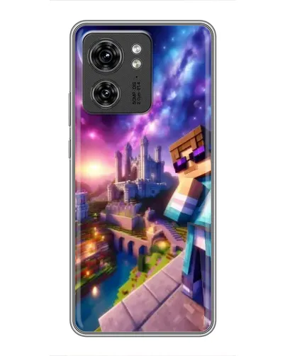Чехол для Huawei Enjoy 90 с картинкой «Стив и космос»