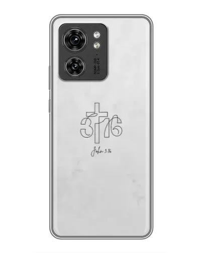 Чехол для Huawei Enjoy 90 с картинкой «Иоанна 3:16 Крест»