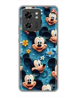 Чехол для Huawei Enjoy 90 с картинкой «Паттерн Микки и Минни»
