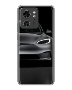 Чехол для Huawei Enjoy 90 с картинкой «Tesla Model S Look»