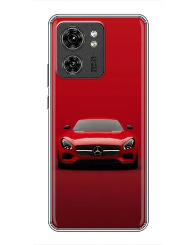 Чехол для Huawei Enjoy 90 с картинкой «Красный Mercedes AMG»