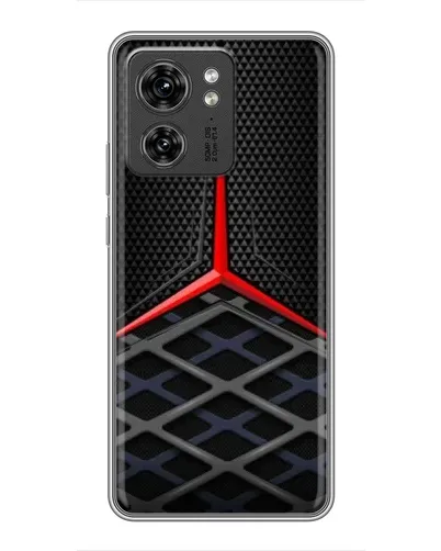 Чехол для Huawei Enjoy 90 с картинкой «Mercedes Carbon Grid»