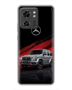 Чехол для Huawei Enjoy 90 с картинкой «Mercedes G-Class красный»