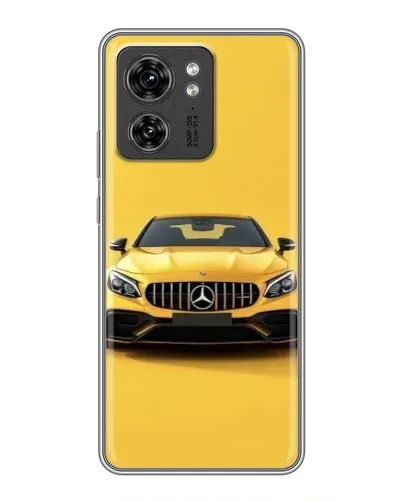 Чехол для Huawei Enjoy 90 с картинкой «Желтый Mercedes GT»