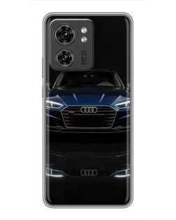 Чехол для Huawei Enjoy 90 с картинкой «Audi — ночное отражение»