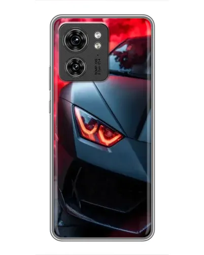 Чехол для Huawei Enjoy 90 с картинкой «Lamborghini красное сияние»