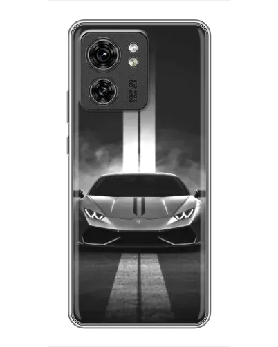 Чехол для Huawei Enjoy 90 с картинкой «Lamborghini симметрия дорог»