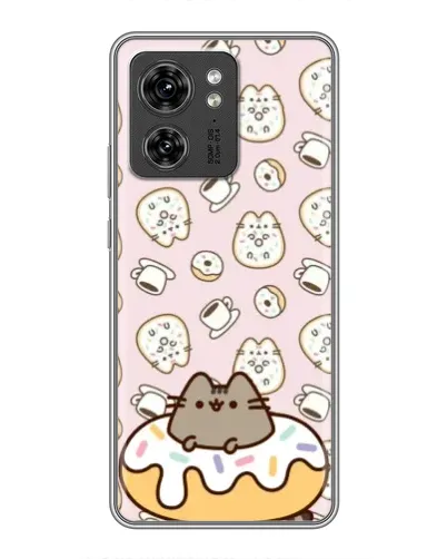 Чехол для Huawei Enjoy 90 с картинкой «Пушин на пончике» Чехол для Huawei Enjoy 90 с картинкой «Пушин на пончике»