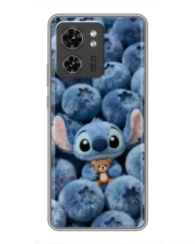 Чехол для Huawei Enjoy 90 с картинкой «Стич и голубика»