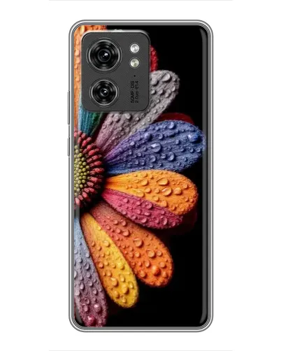 Чехол для Huawei Enjoy 90 с картинкой «Радужный цветок»